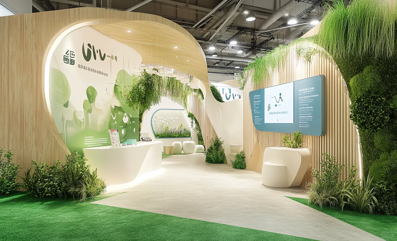 展览设计展台实景，沉浸式还原⭐️