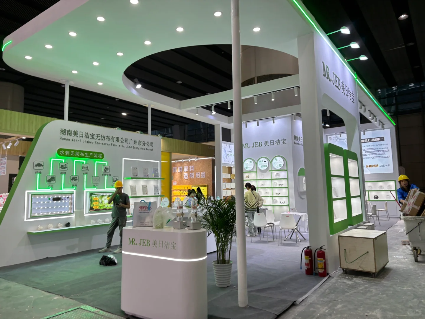 2025广州美博会 | 直击搭建现场