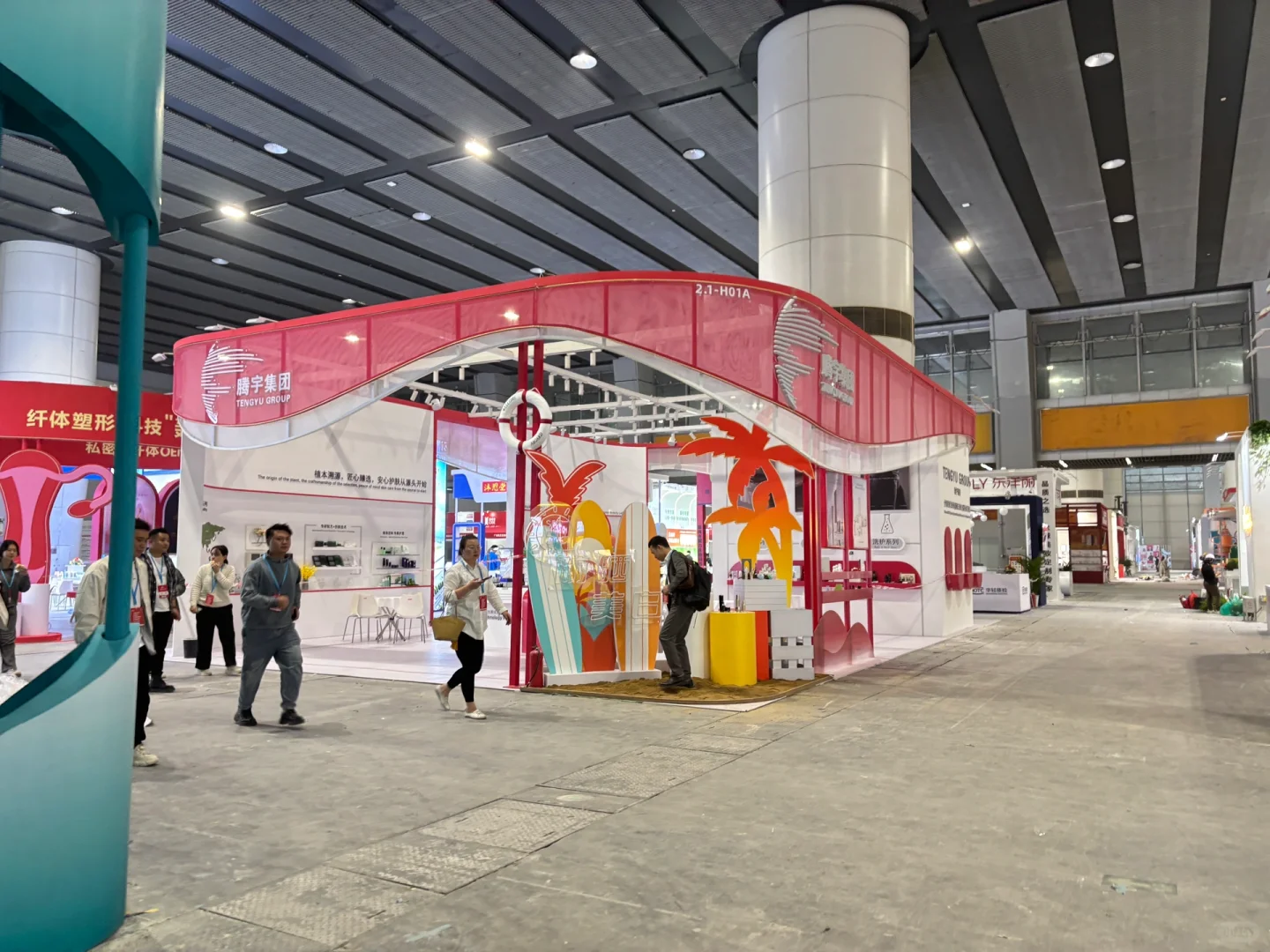 2025广州美博会 | 直击搭建现场