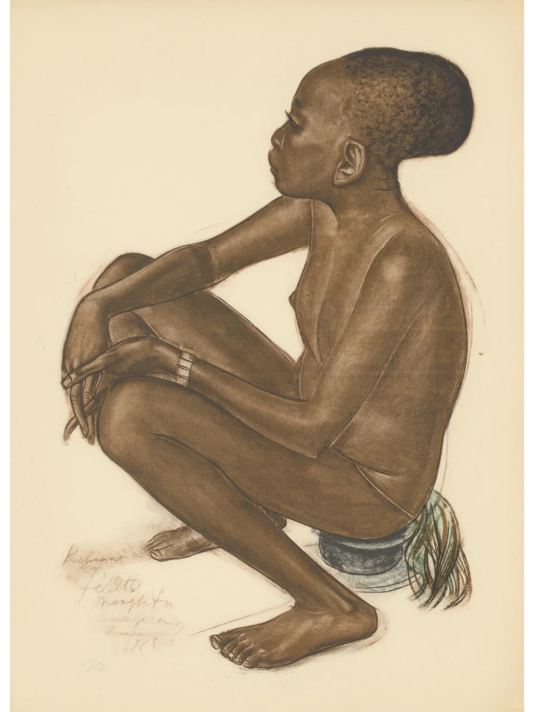 深肤色的头像应该怎么绘画