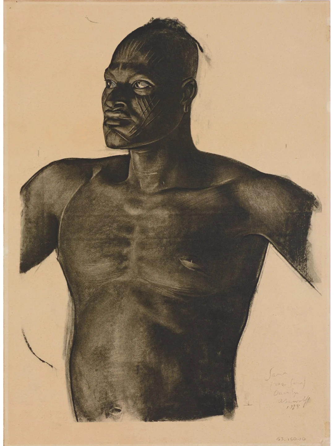 深肤色的头像应该怎么绘画