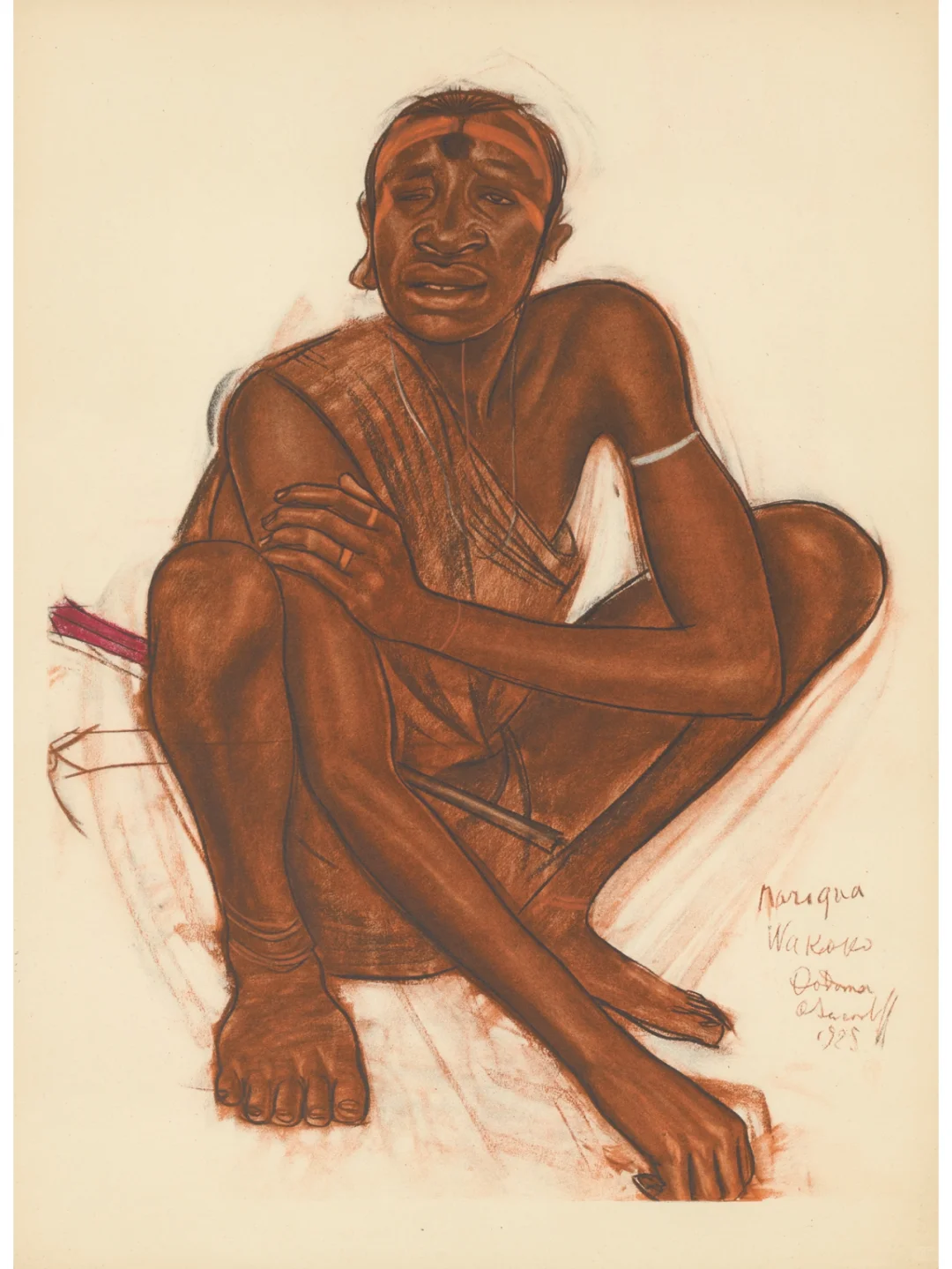 深肤色的头像应该怎么绘画