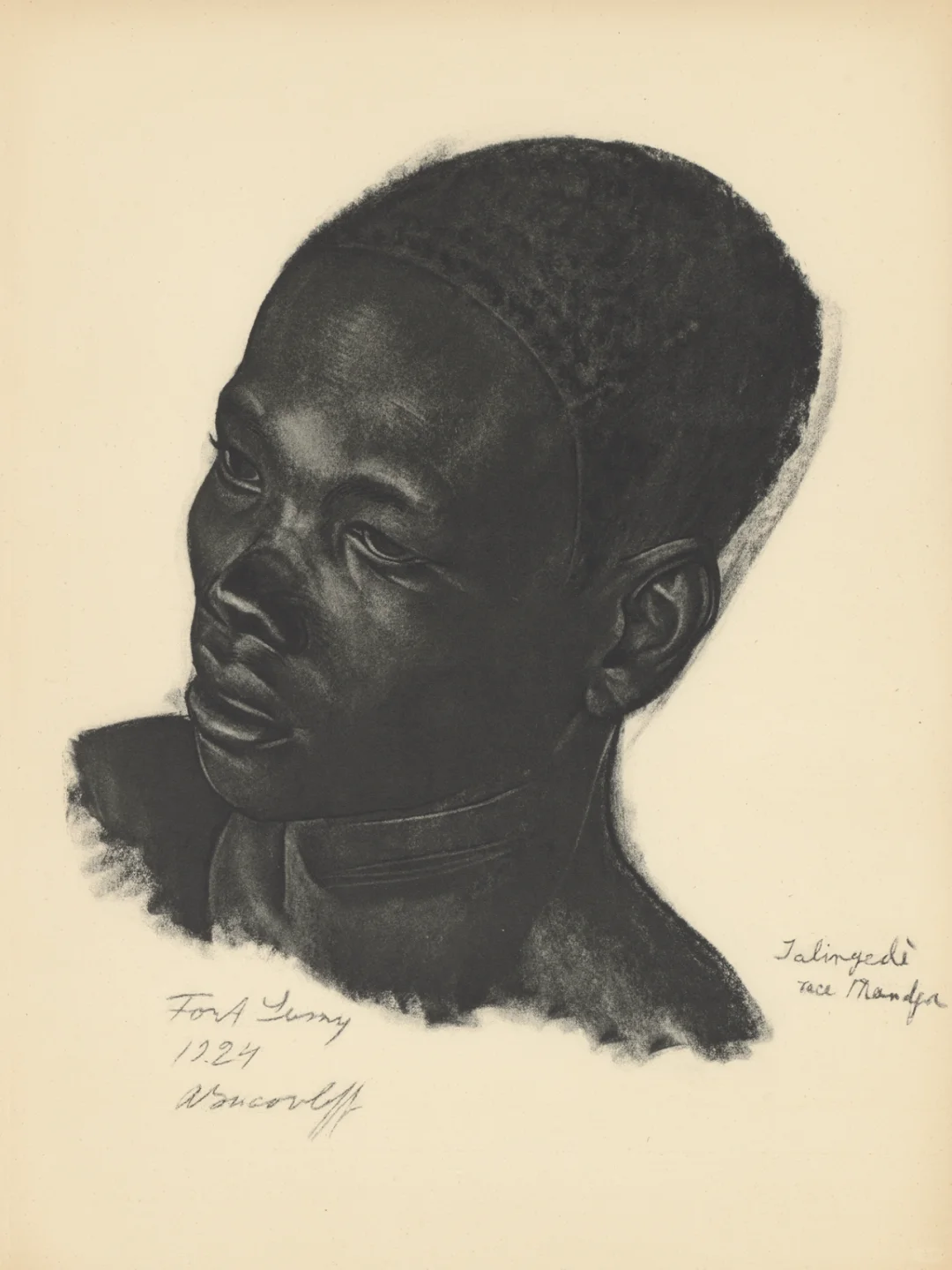 深肤色的头像应该怎么绘画