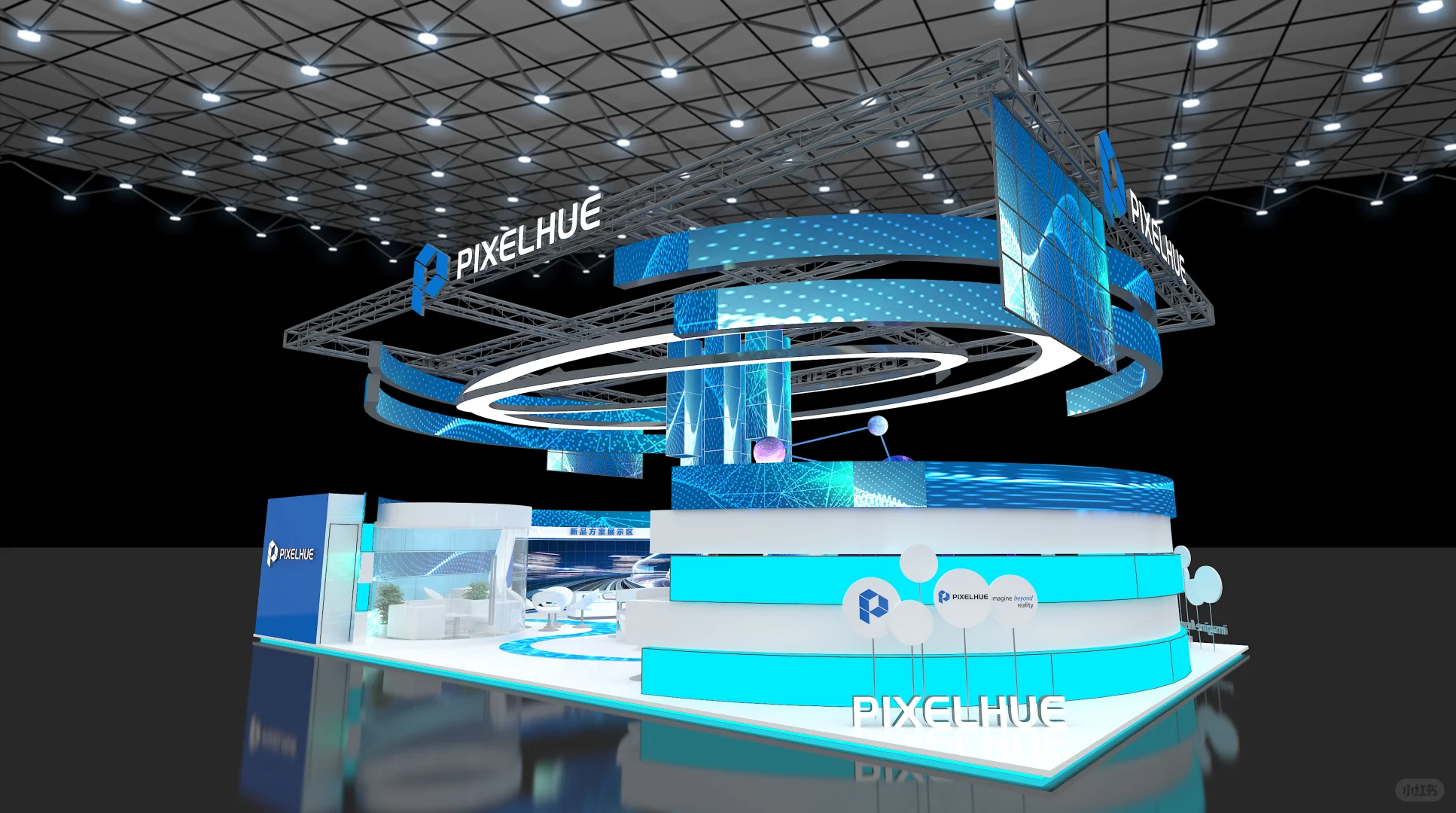 一个很酷的展览设计！！！