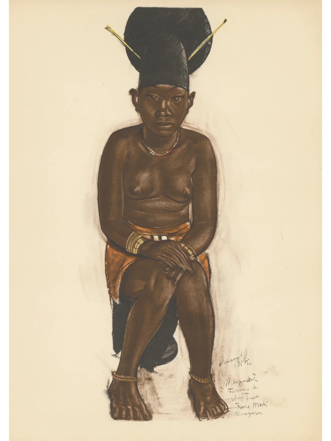 深肤色的头像应该怎么绘画