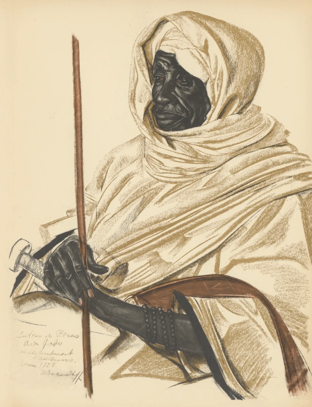 深肤色的头像应该怎么绘画