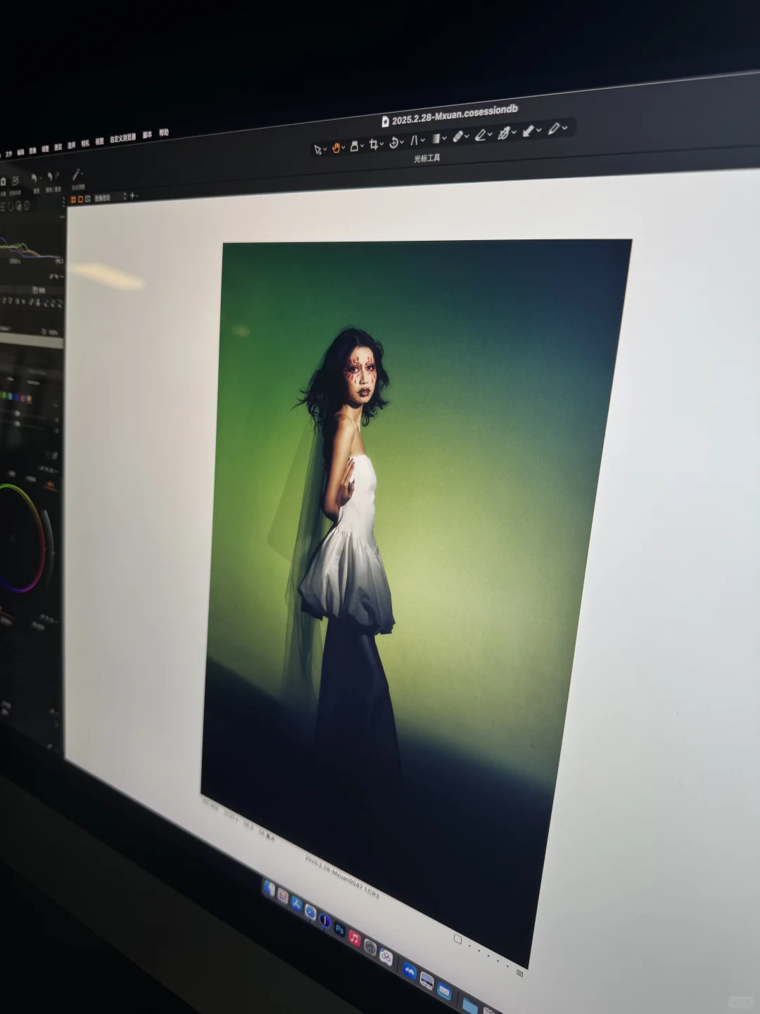 模特|很炫酷的妝容花絮❤️