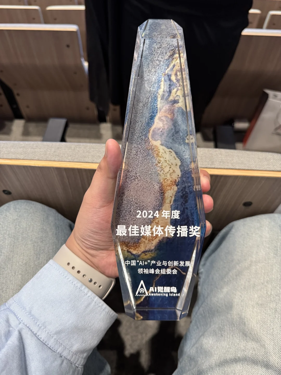 参加中国AI产业创新峰会