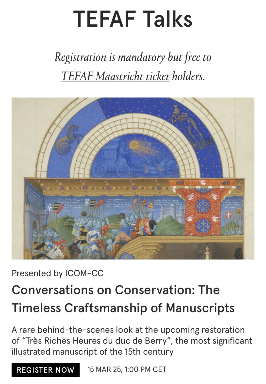 ??TEFAF|全球老钱聚集的古董艺术展览会