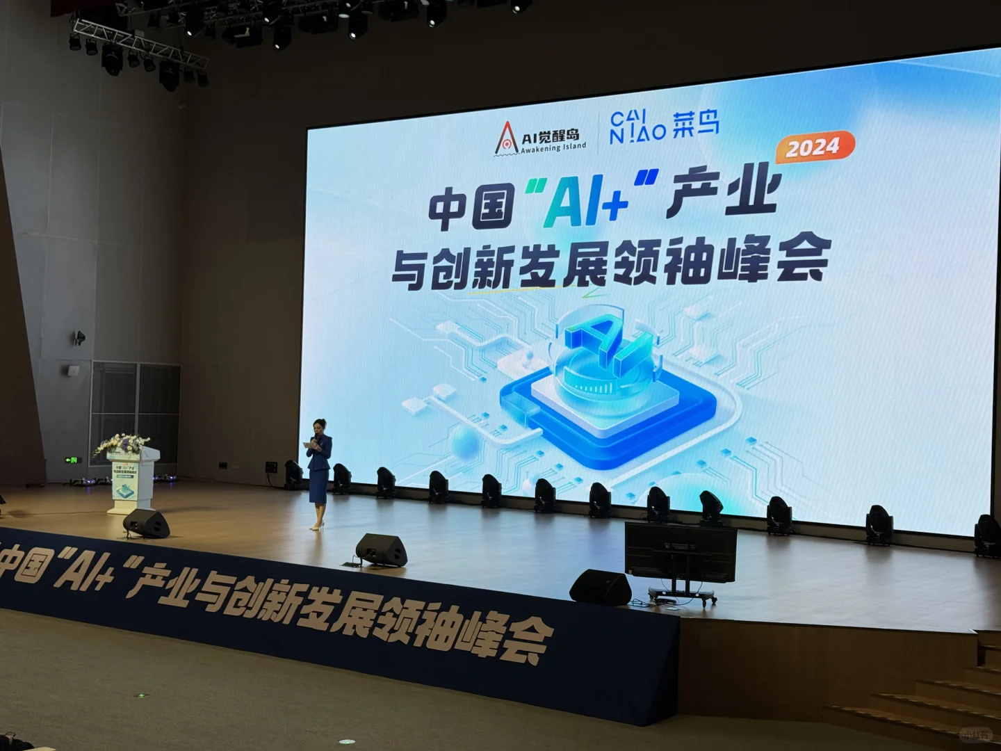 参加中国AI产业创新峰会