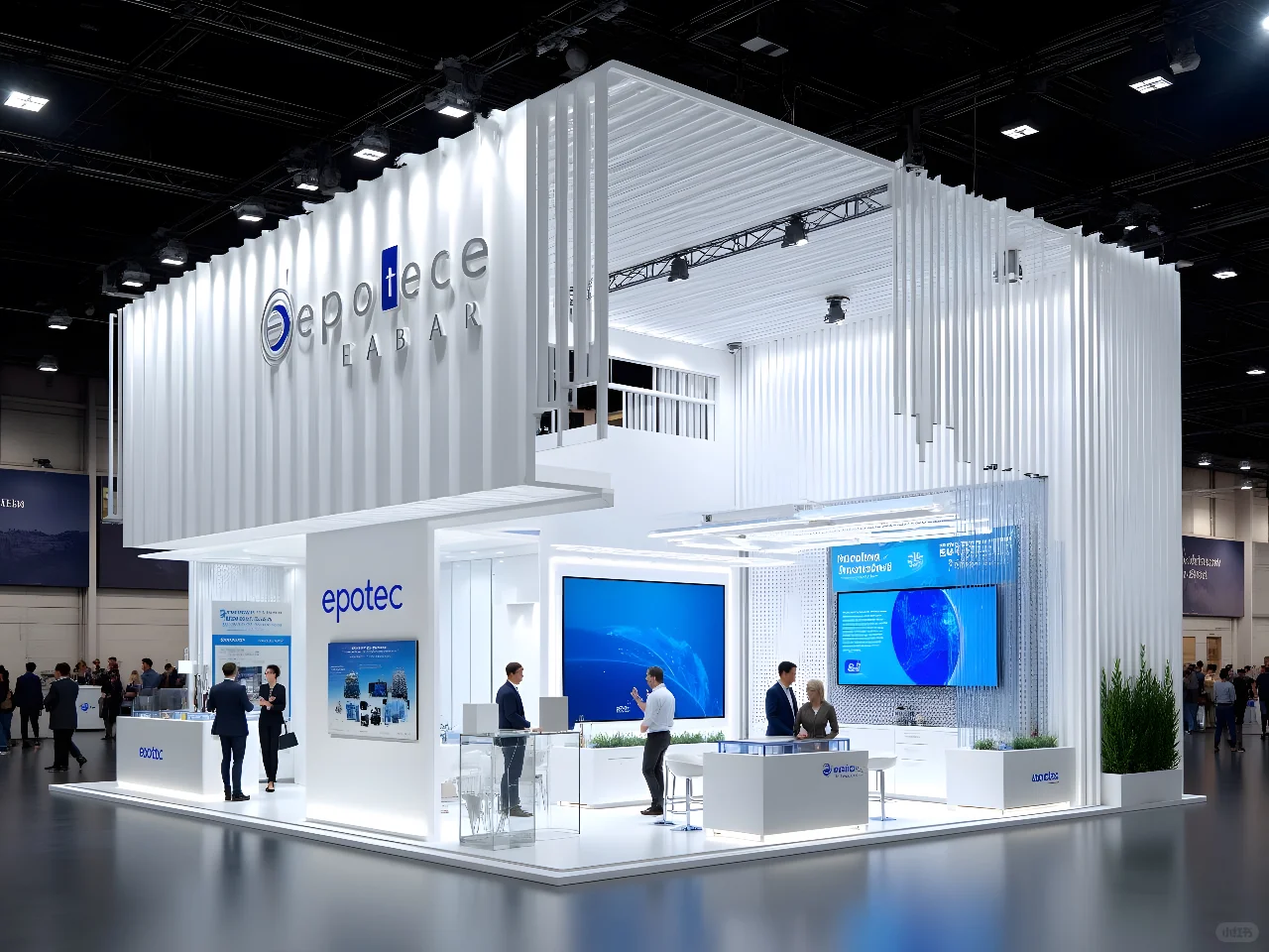 展览设计 FLUX AI生成