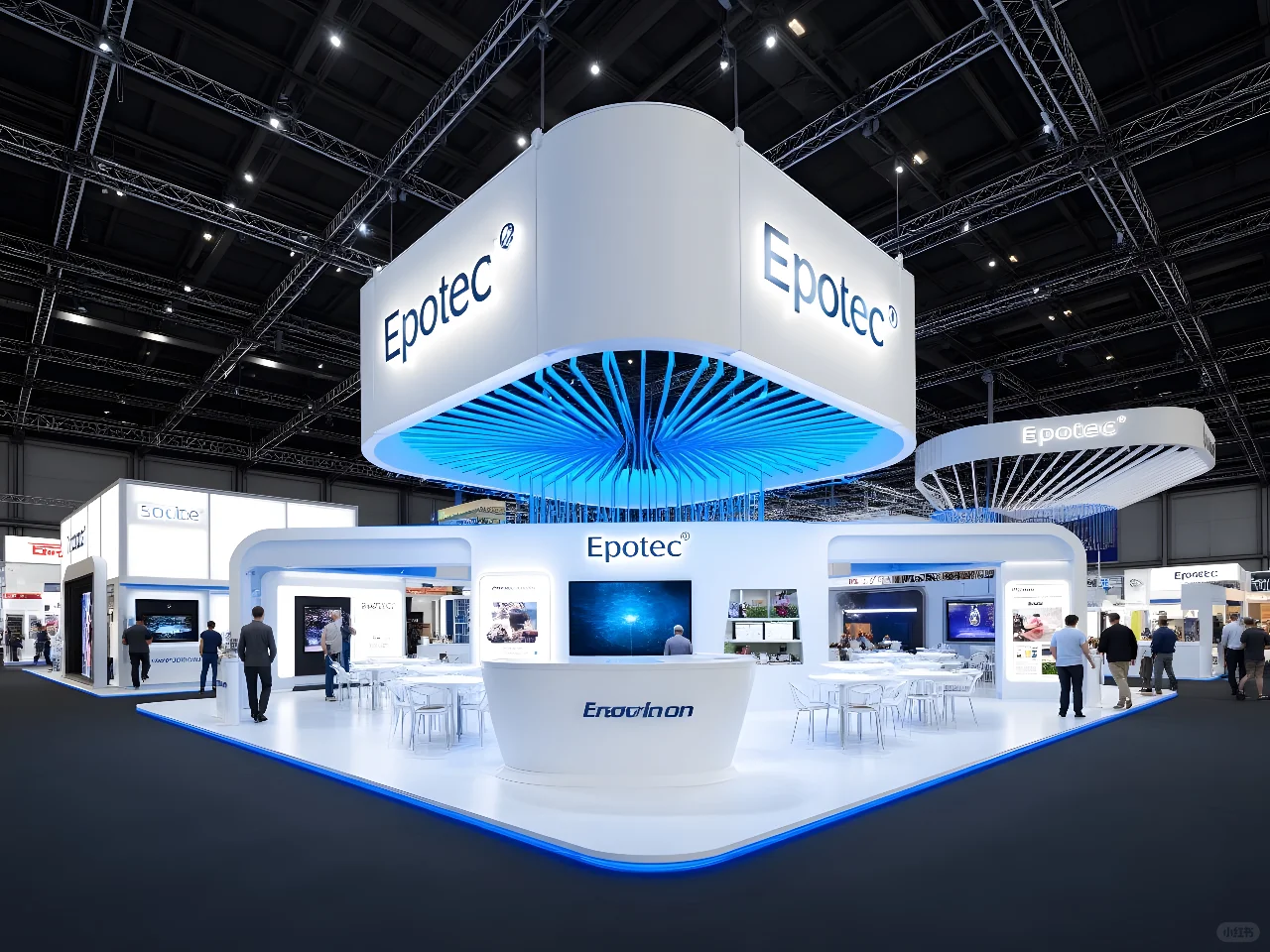 展览设计 FLUX AI生成