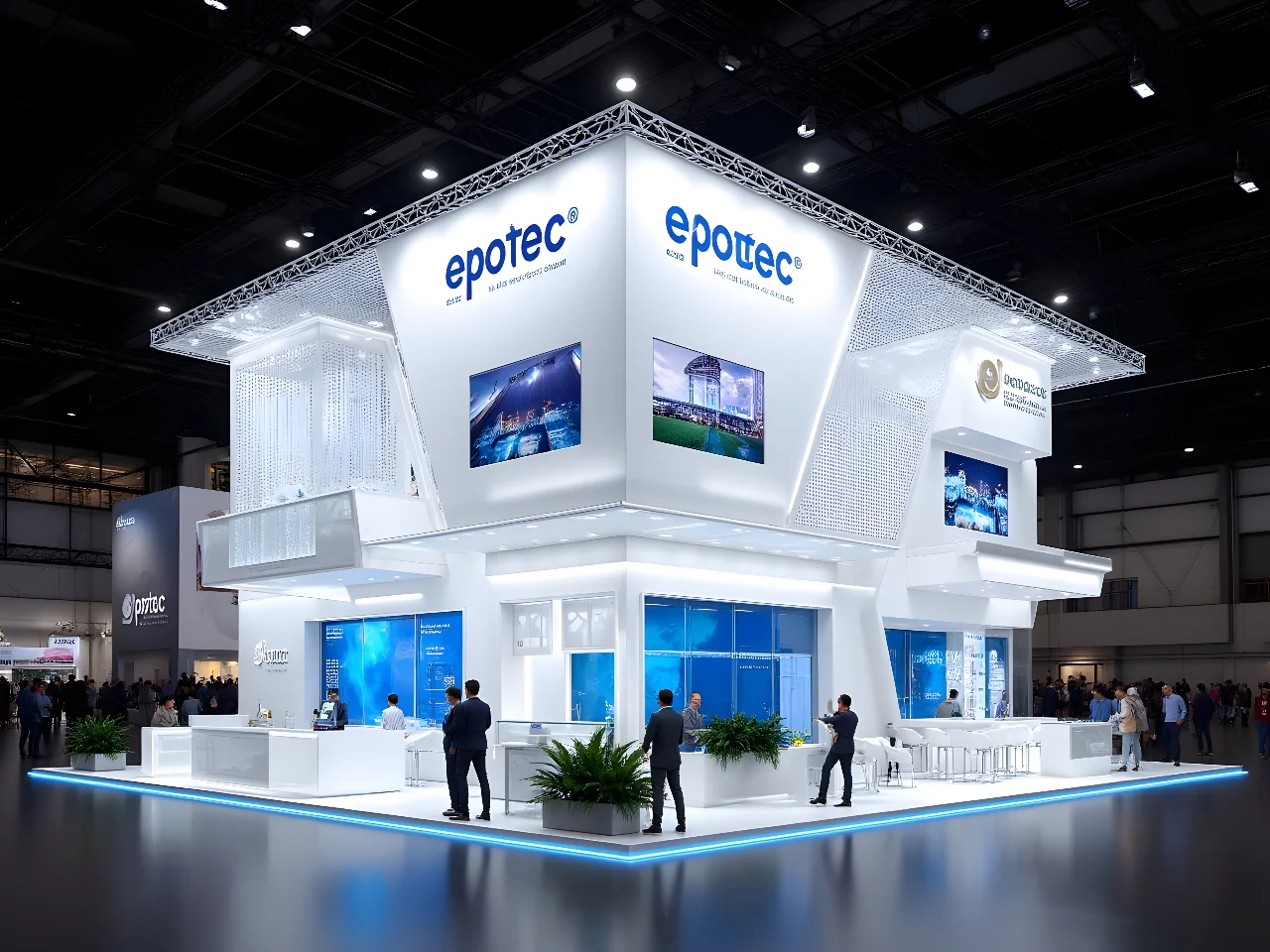 展览设计 FLUX AI生成