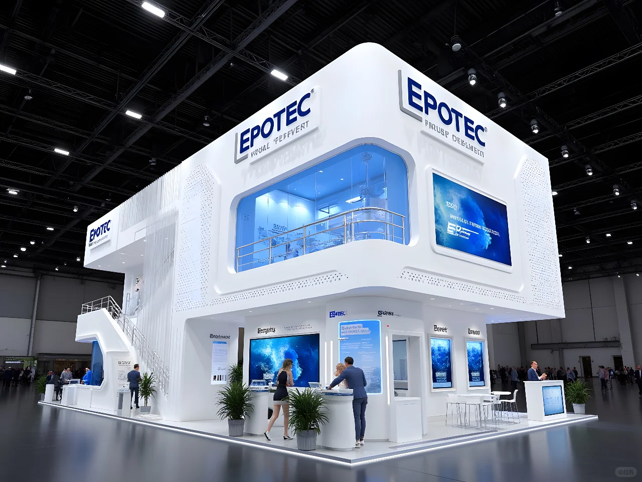 展览设计 FLUX AI生成