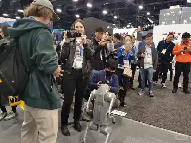 山西江苏浙江陕西展览会，运动会机器狗跳舞