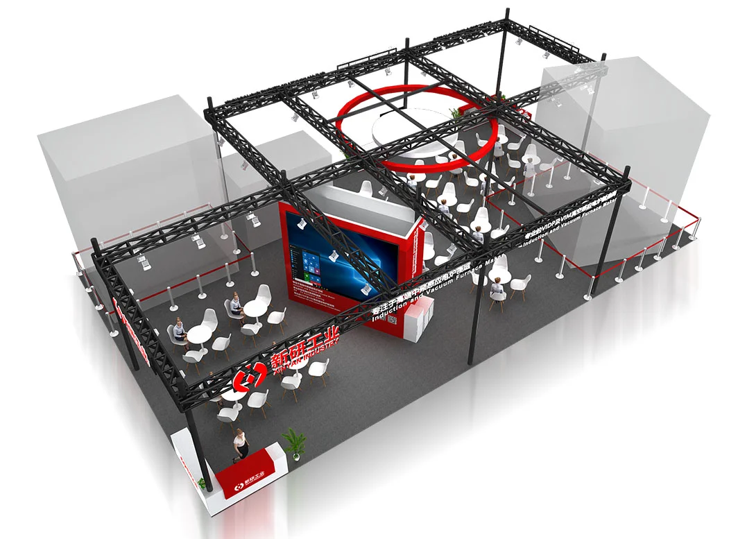 两百多平的展会长什么样呢？带大家看看