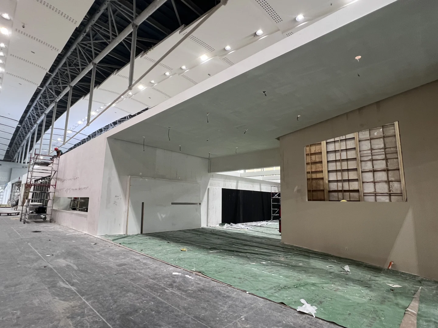 广州家具展搭建第二天