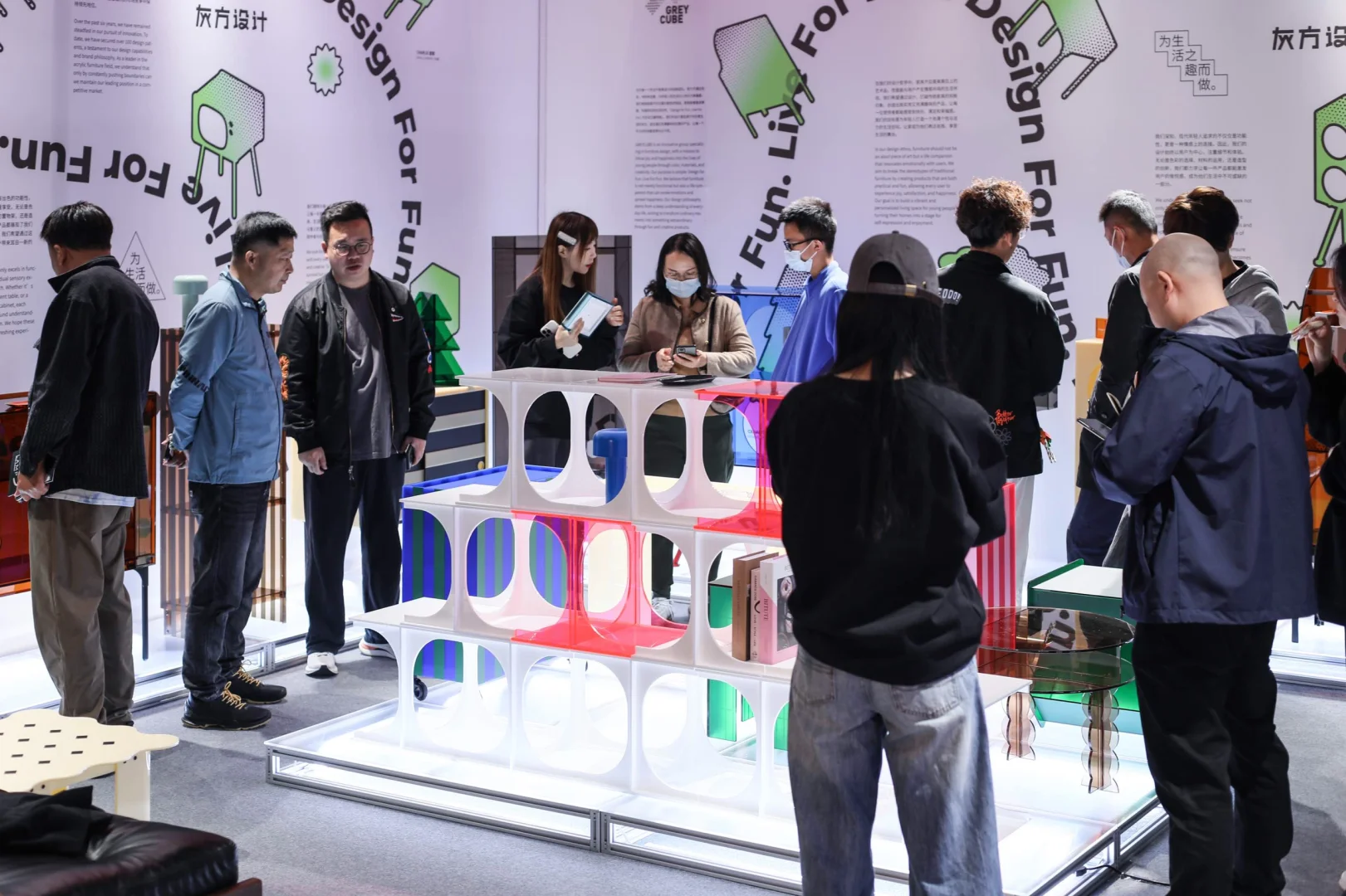 带大家打卡了深圳家具展超好玩?