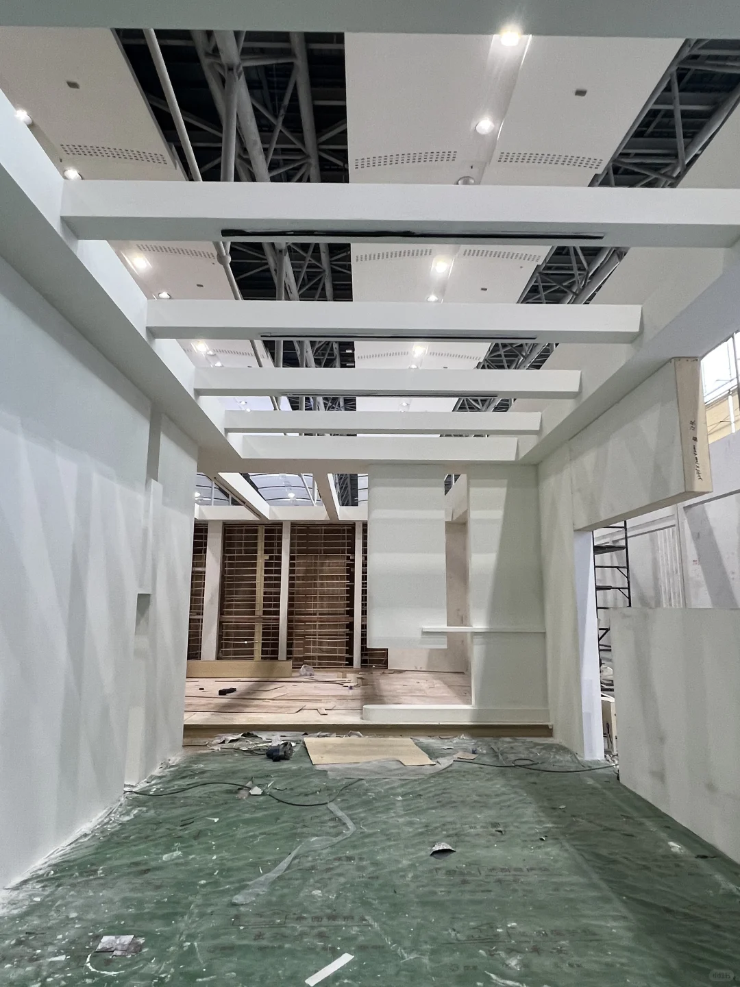 广州家具展搭建第二天