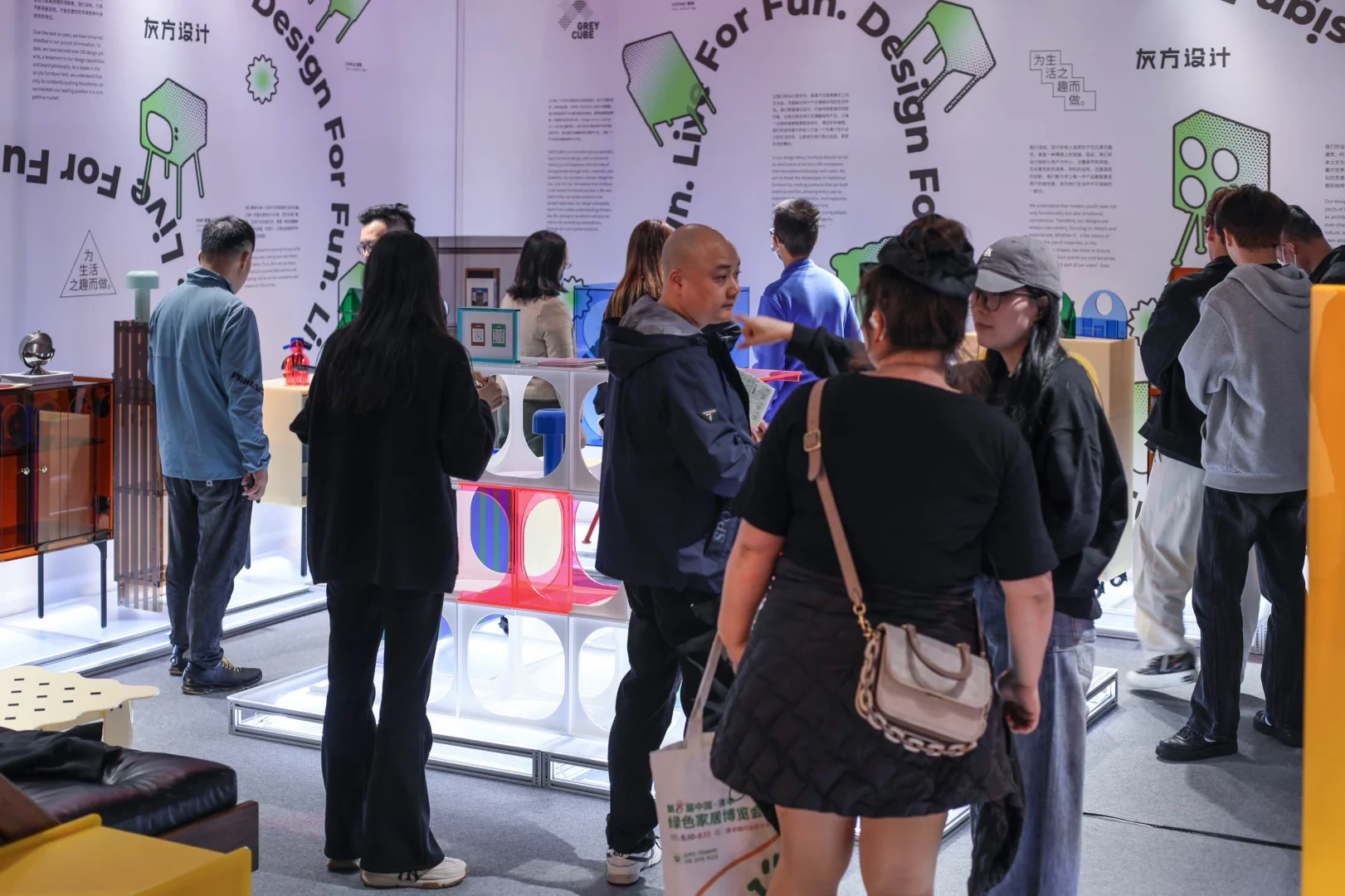 带大家打卡了深圳家具展超好玩?