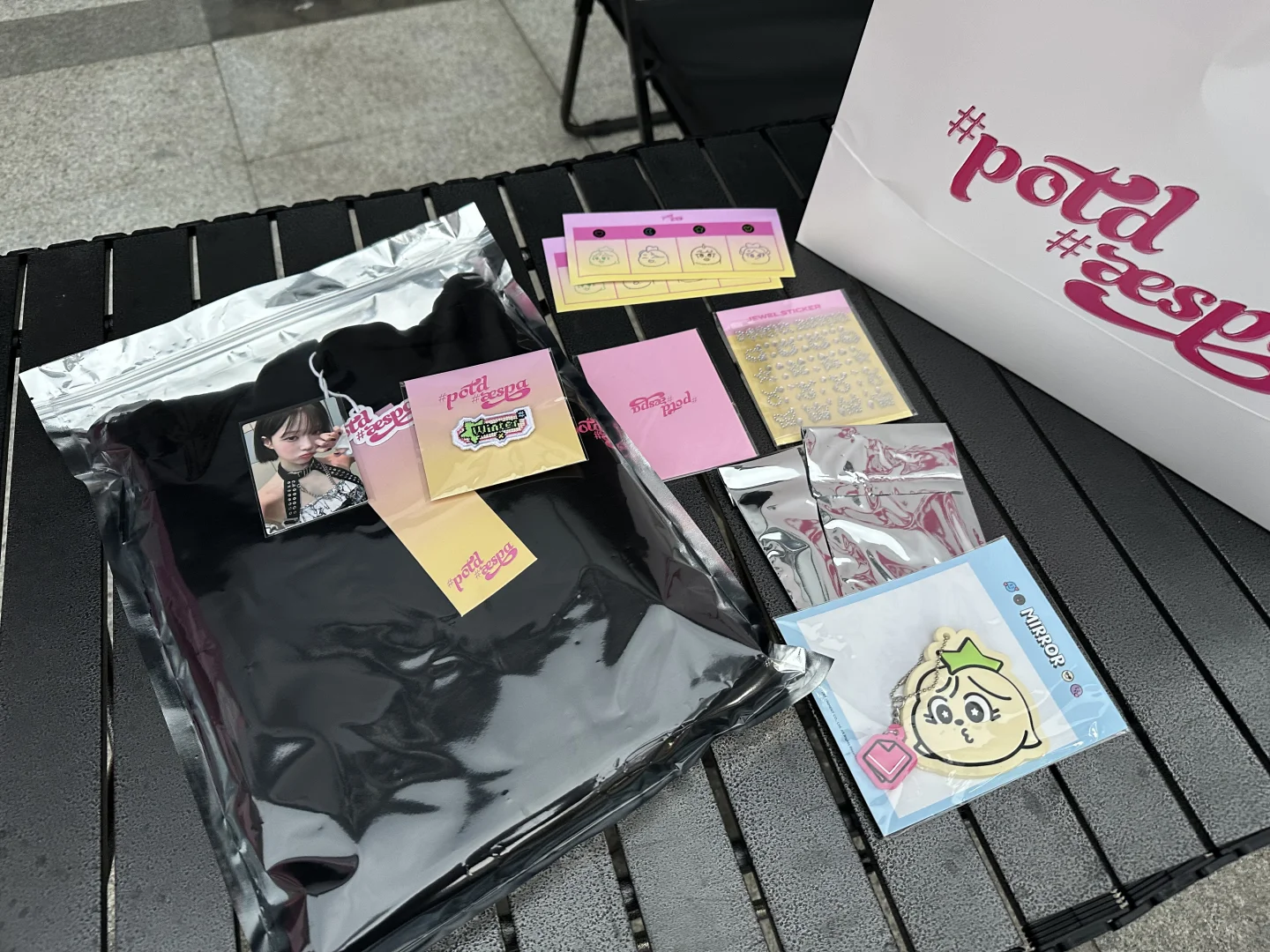 aespa展会…下午更本没人…