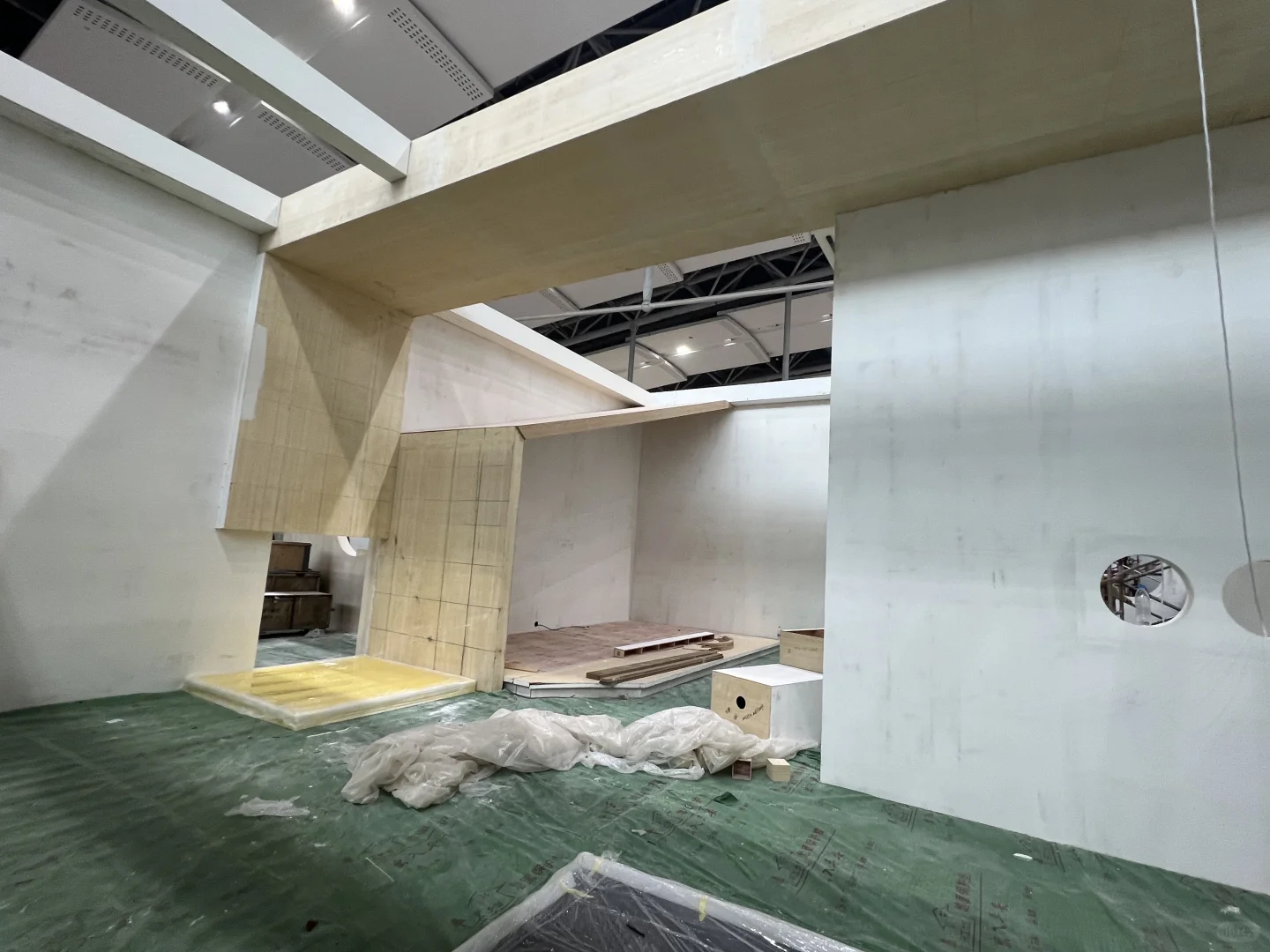 广州家具展搭建第二天