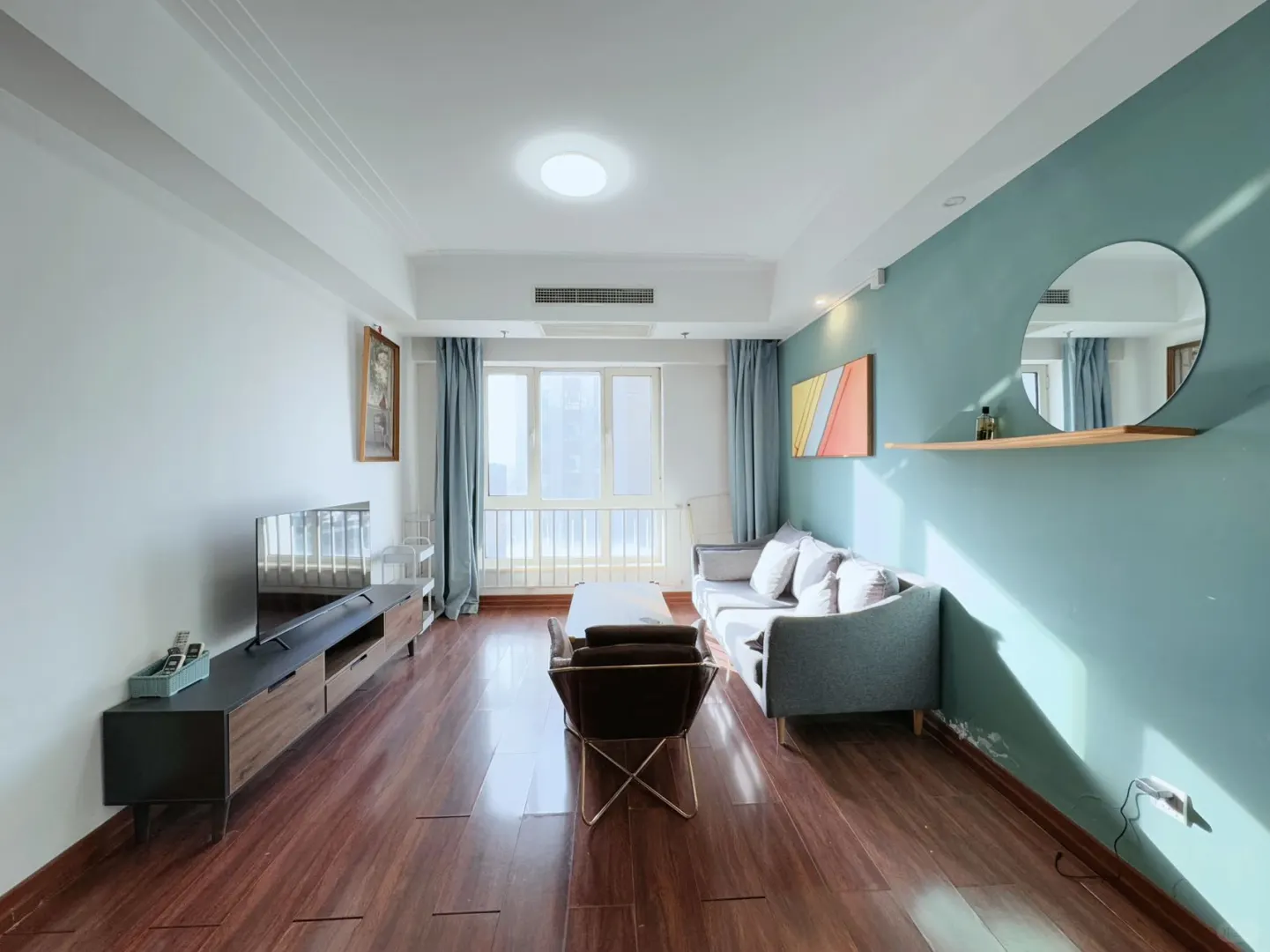 会展誉景一居室西向，71平米，随时看房