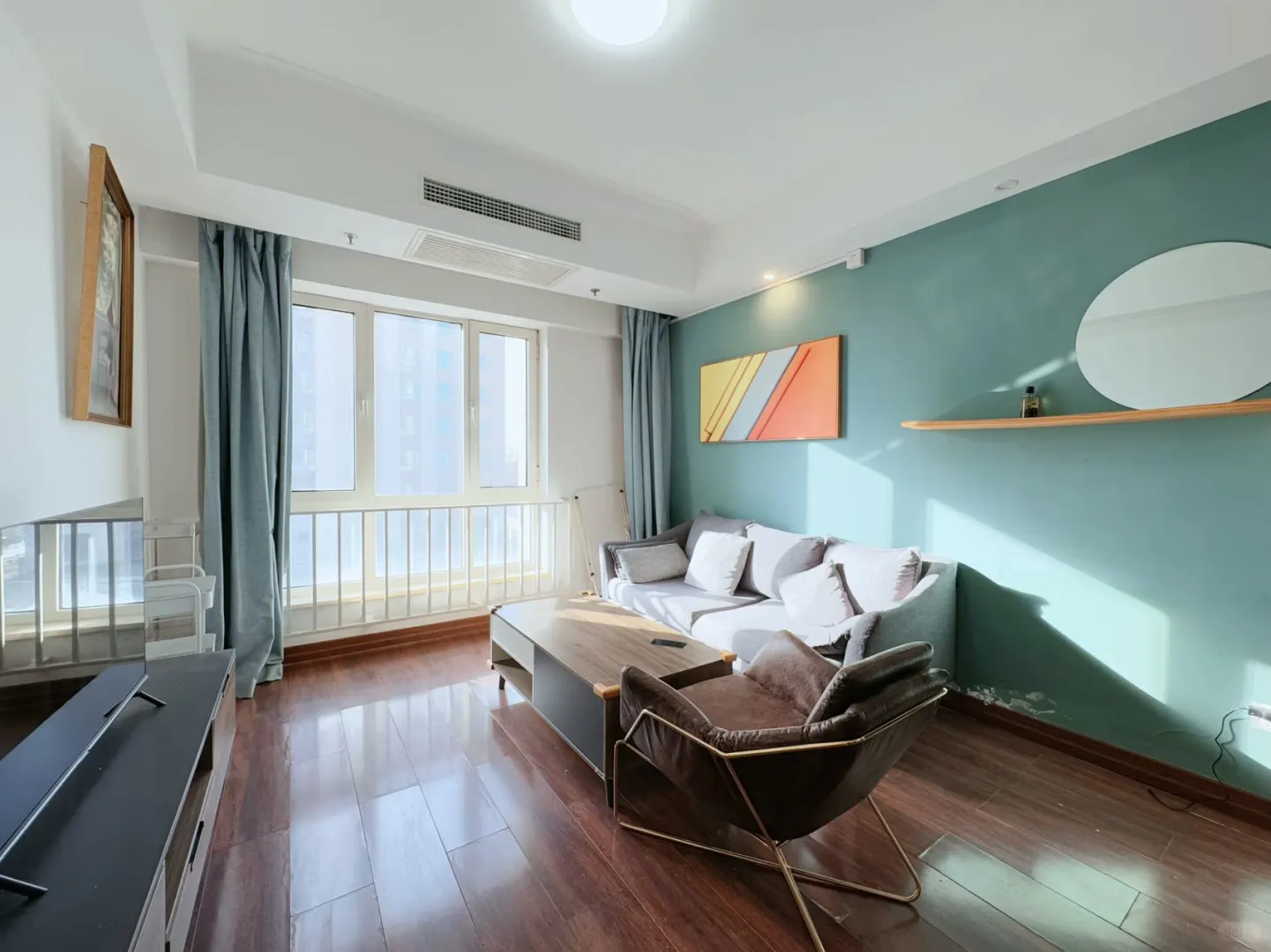 会展誉景一居室西向，71平米，随时看房