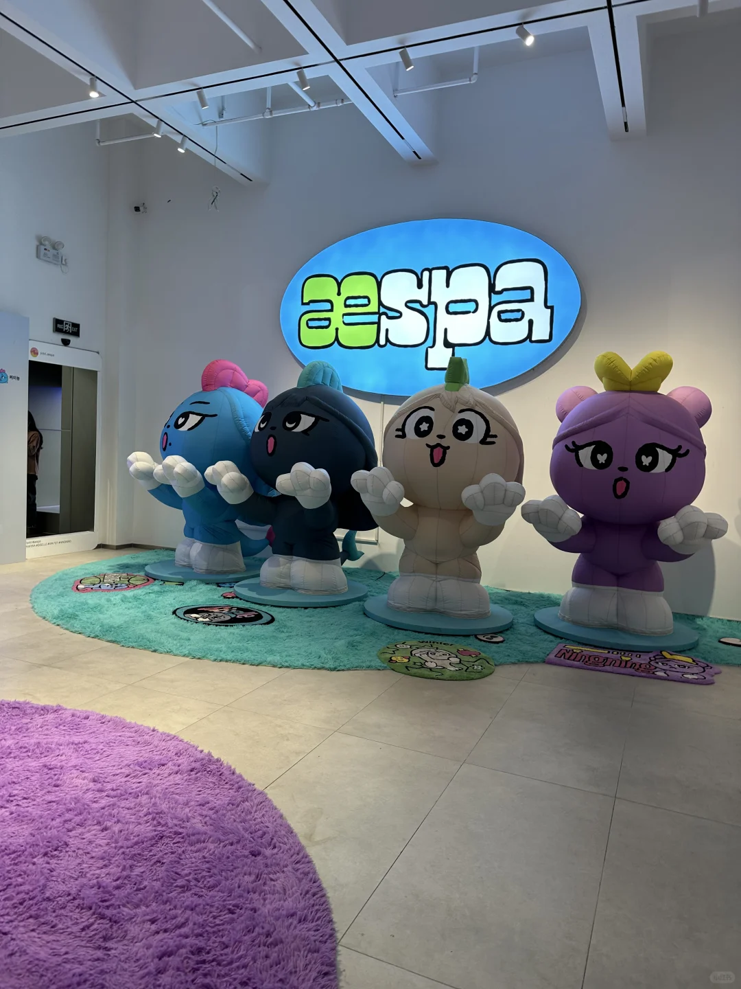 aespa展会…下午更本没人…