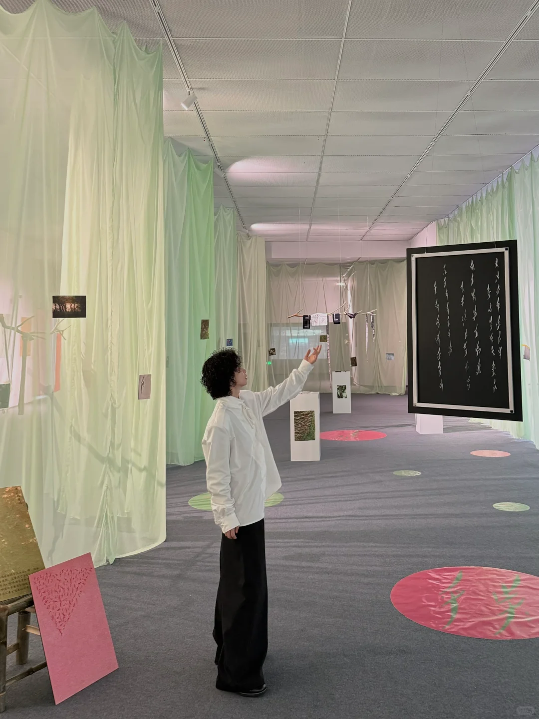 上海也有非遗女书展了！好震撼！！！