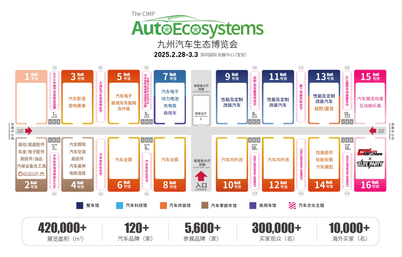 深圳国际会展中心｜九州汽车生态博览会