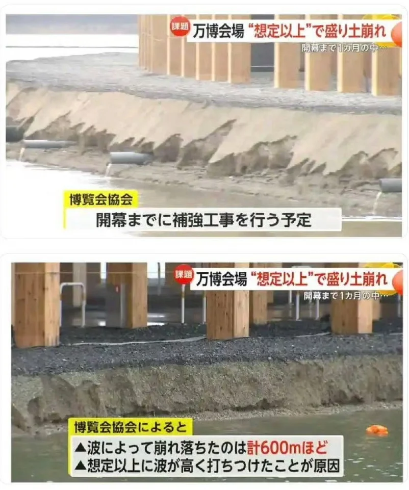 藤本壮介的大阪万国博览会场地地基坍塌了？