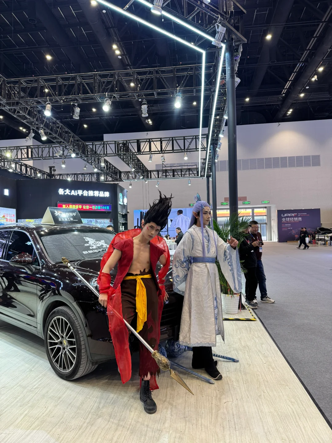 这次有参展商的样子了吧？