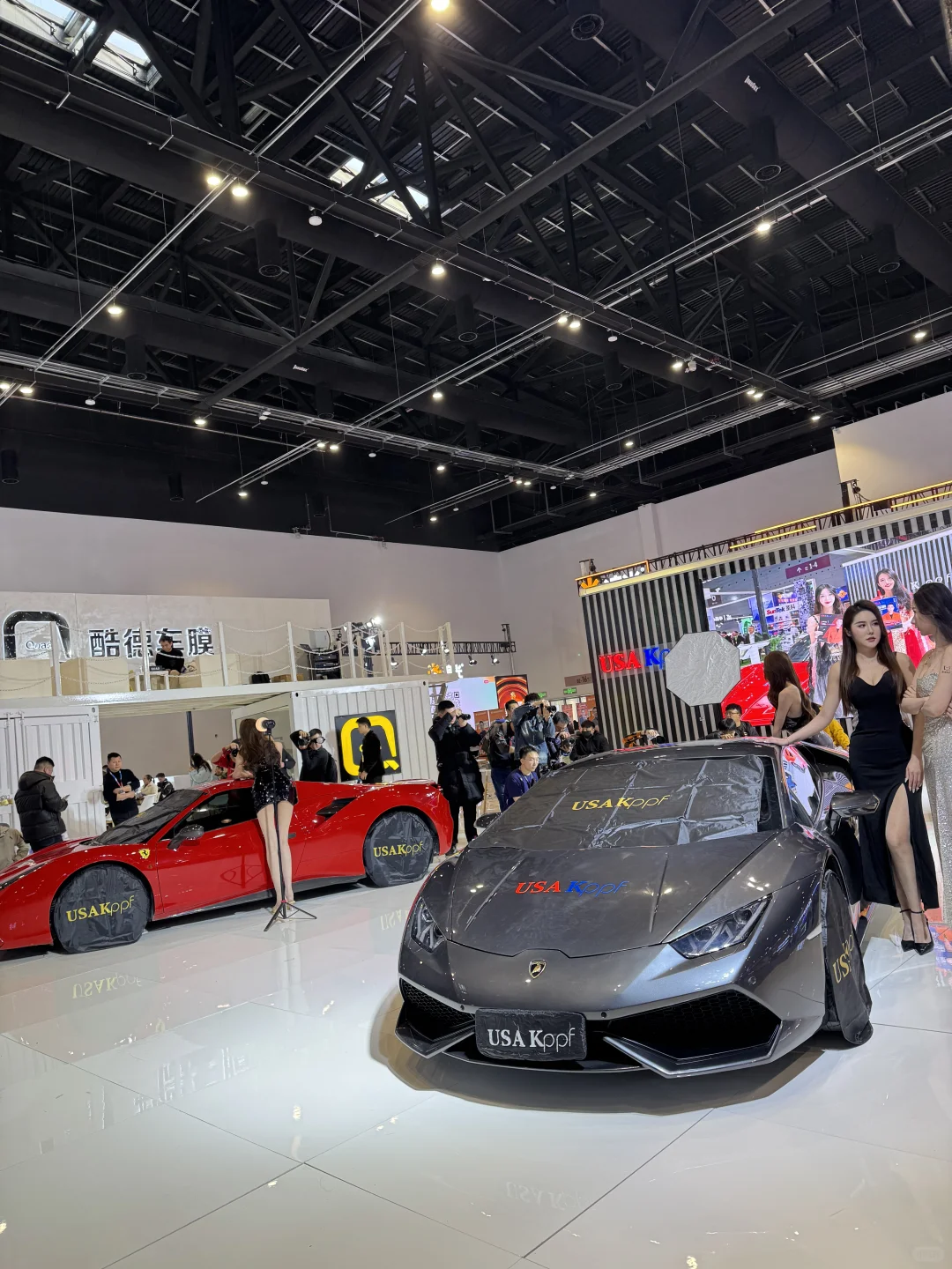 这次有参展商的样子了吧？