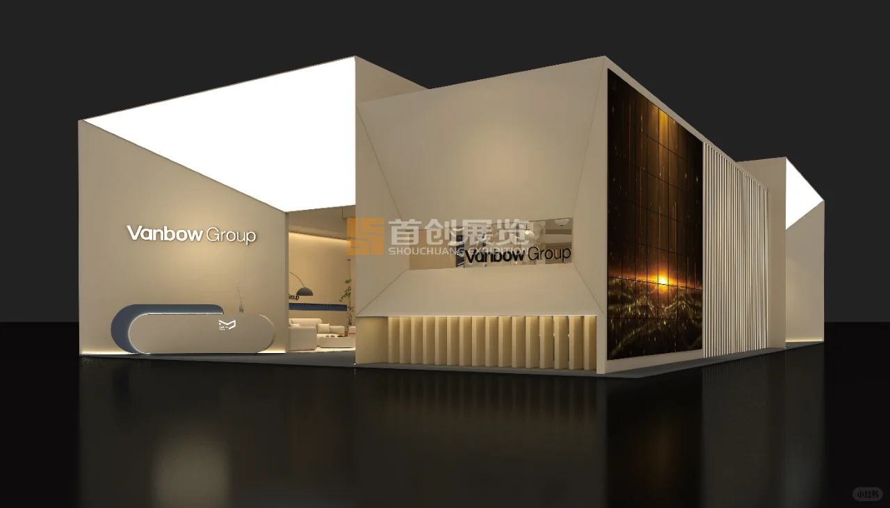 广州家具展一期搭建现场图