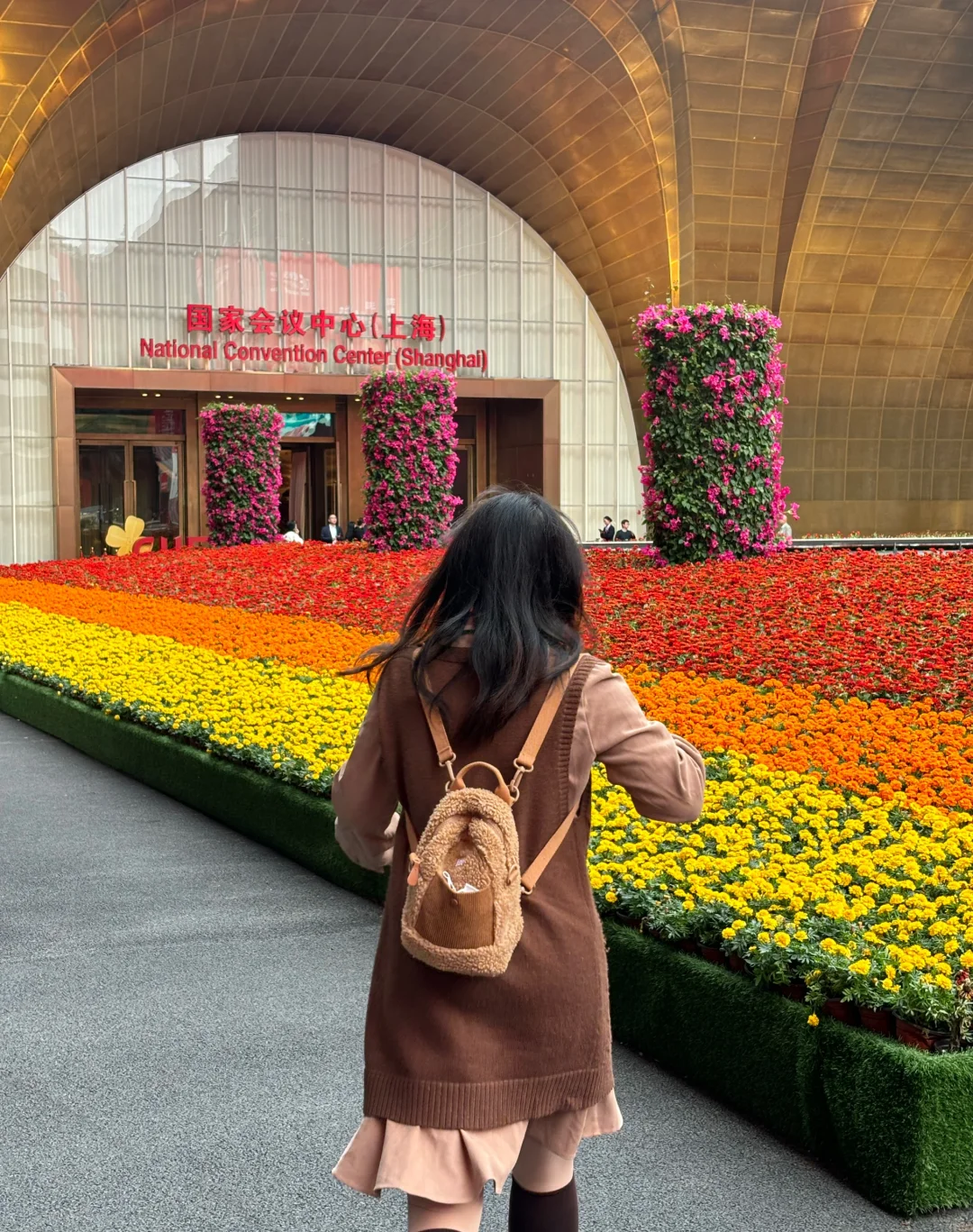 与进博的第二年 从小叶子?变成了观众