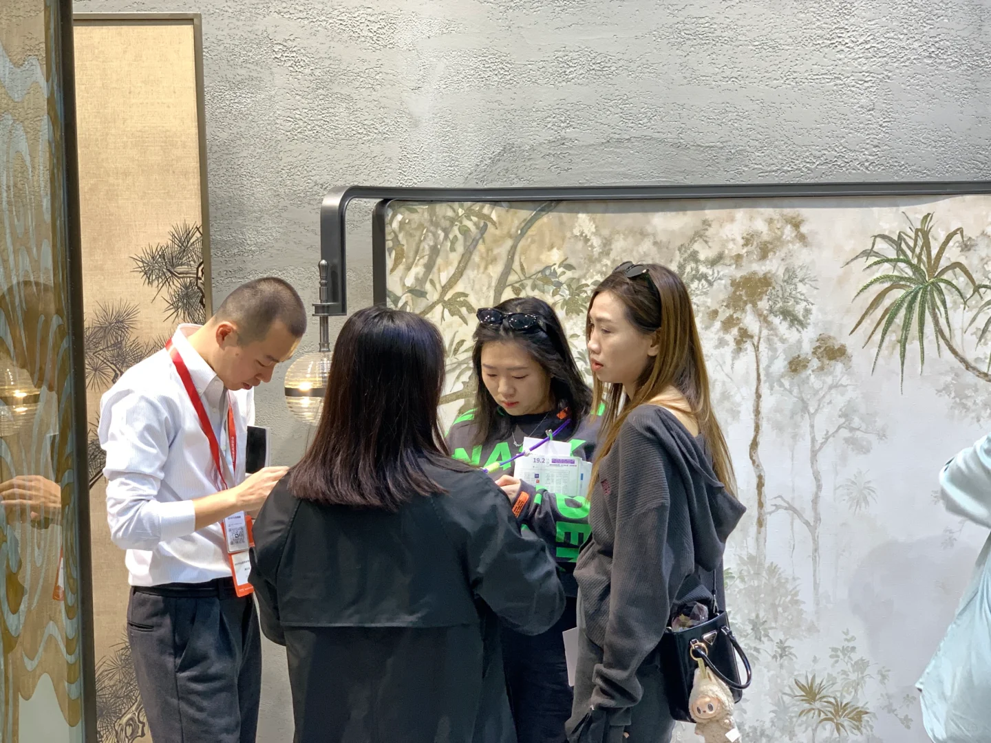 SIYATU丝雅图广交会家居博览会第三天现场～