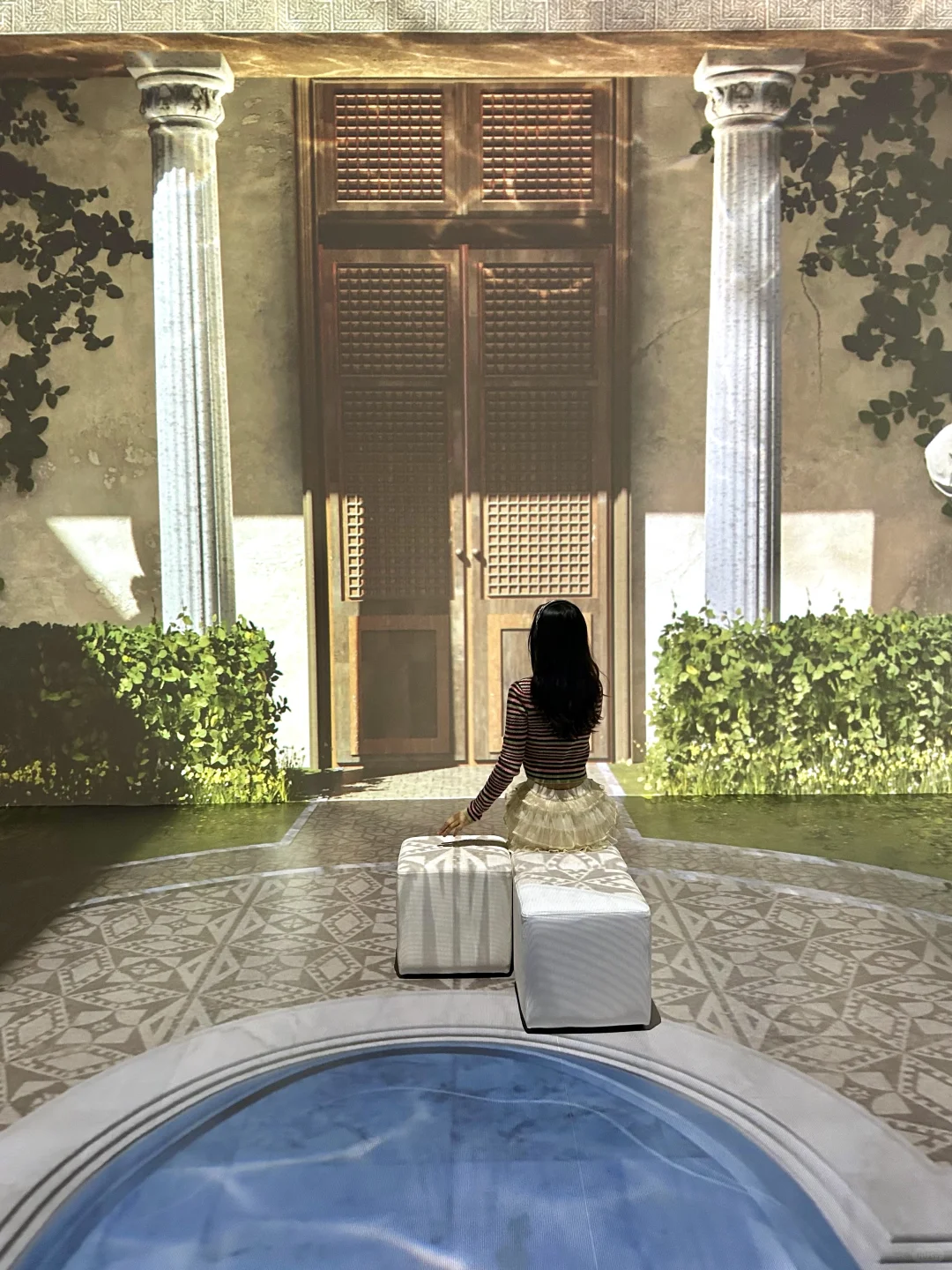 北京新展?0距离在古城中感受火山爆发❗