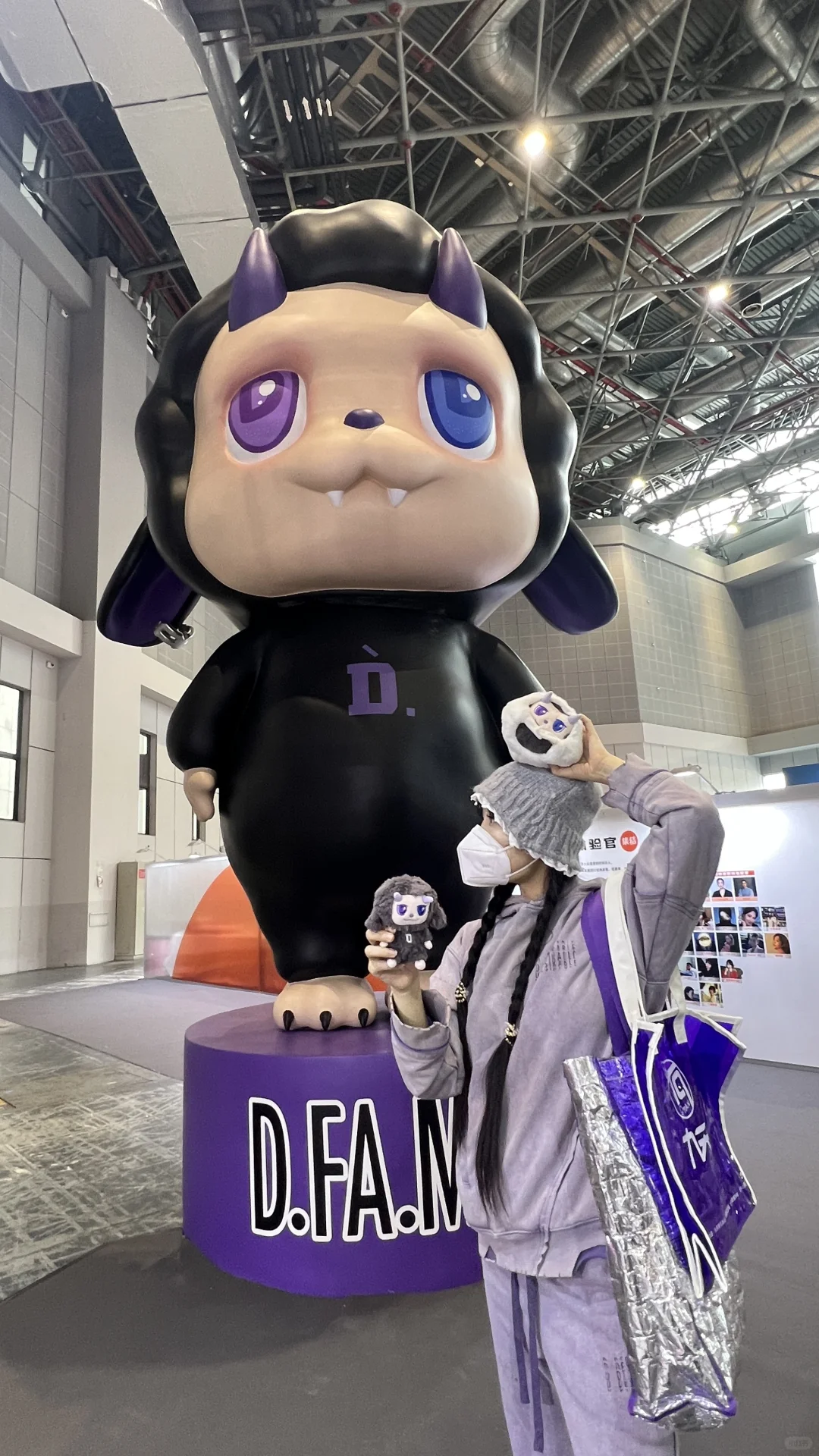 中国国际服装博览会春季上海｜给小D̀打call