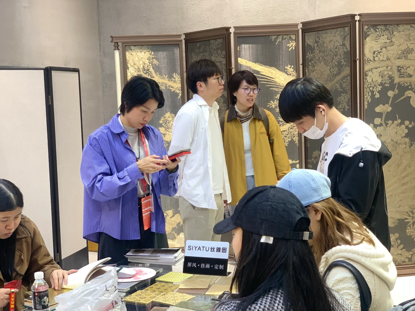 SIYATU丝雅图广交会家居博览会第三天现场～