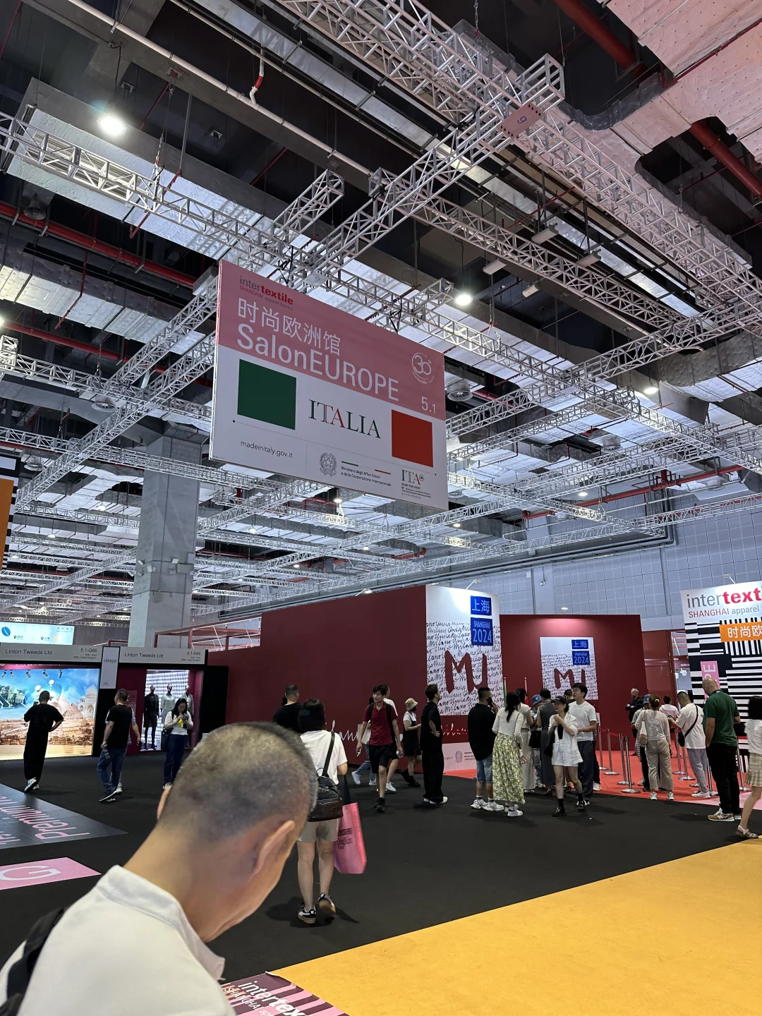 浅睡3h怒走2w步逛上海面料展心得