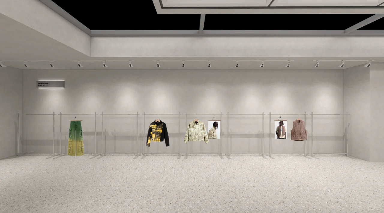 上海面料辅饰展-“木与新奇”构建展台细腻