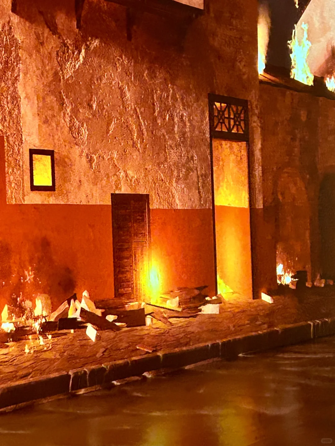 北京新展?0距离在古城中感受火山爆发❗