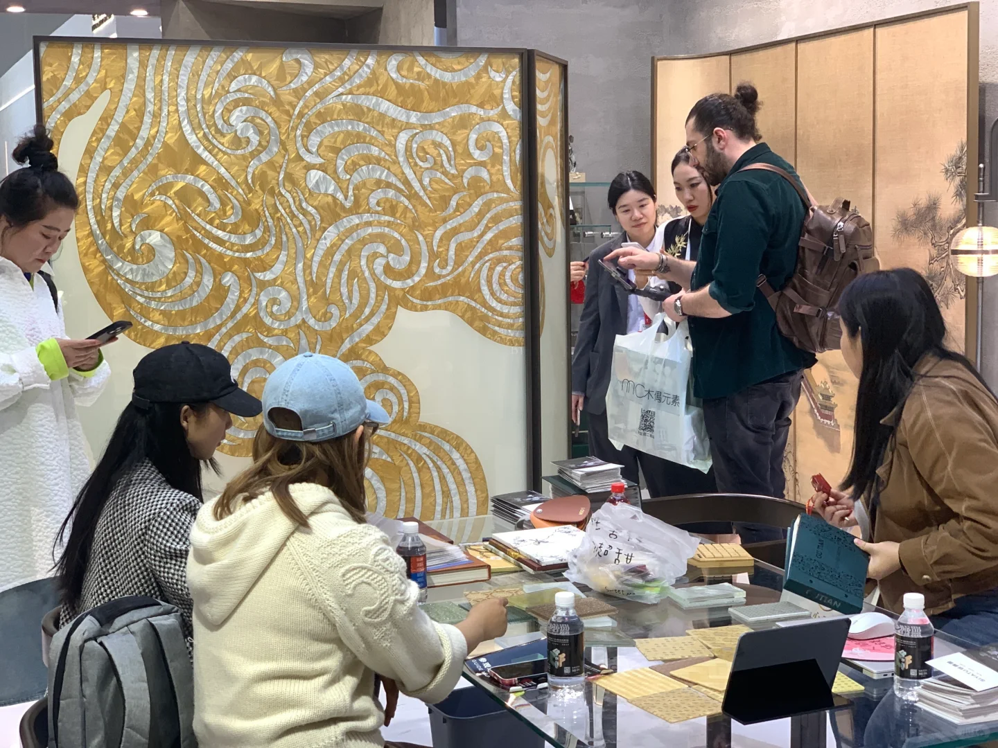 SIYATU丝雅图广交会家居博览会第三天现场～