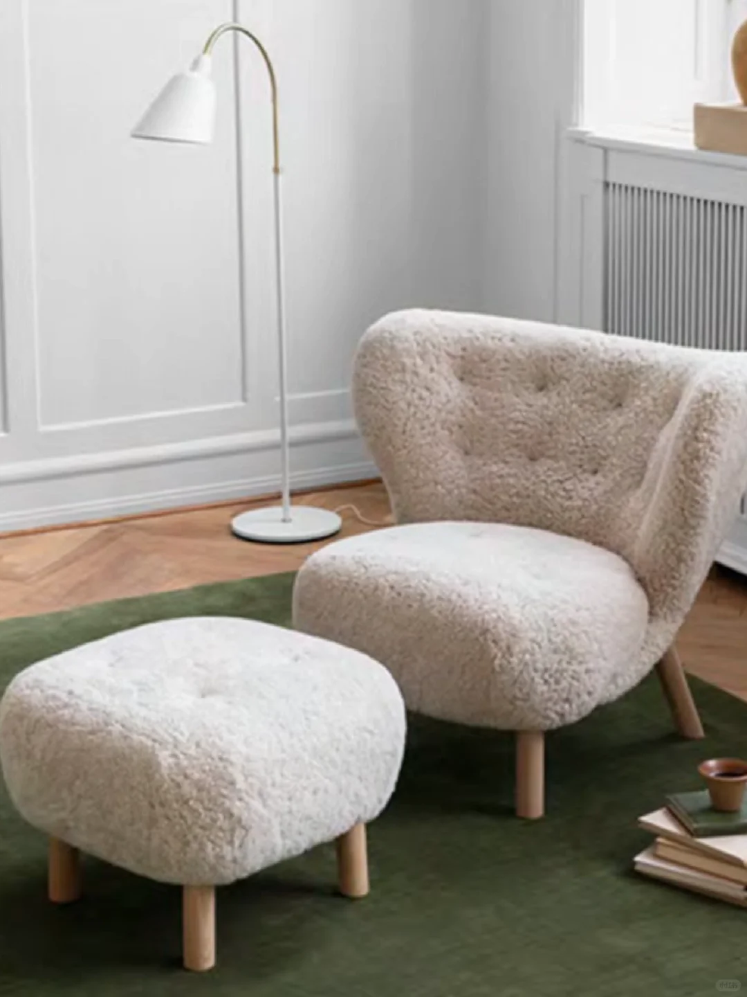 好温柔啊～Tradition羊毛椅