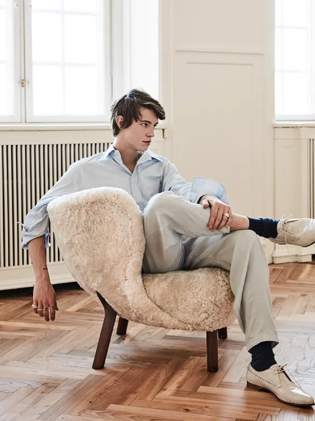 好温柔啊～Tradition羊毛椅