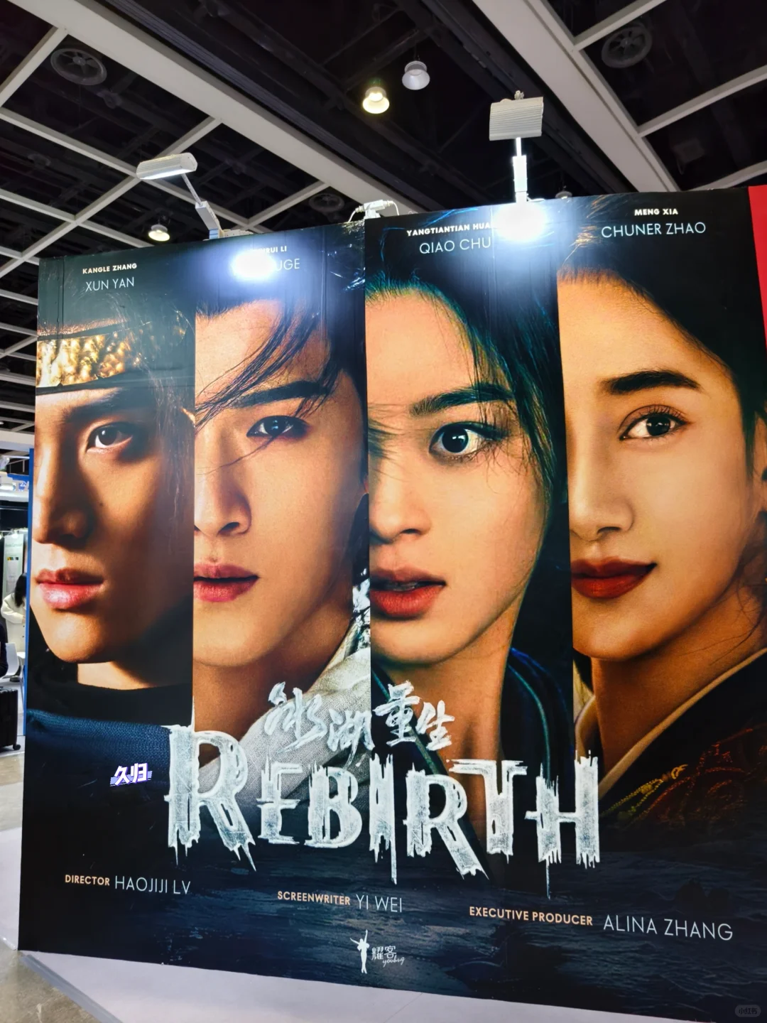 看到冰湖重生的海报啦~等待康乐中~