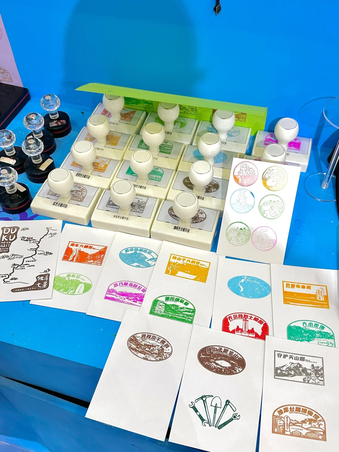 乌鲁木齐会展中心新疆春博会盖章