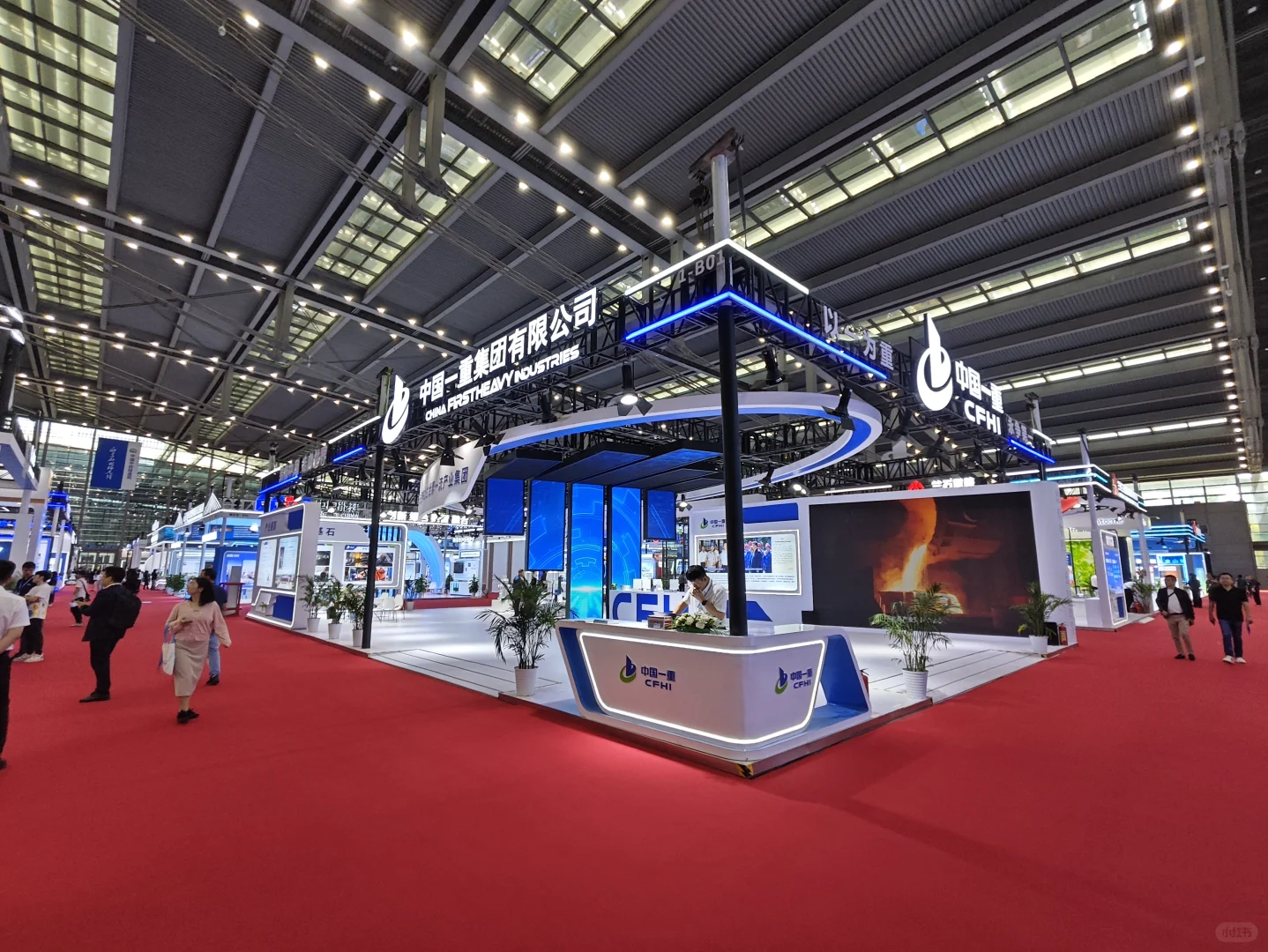 核能展科技展台效果