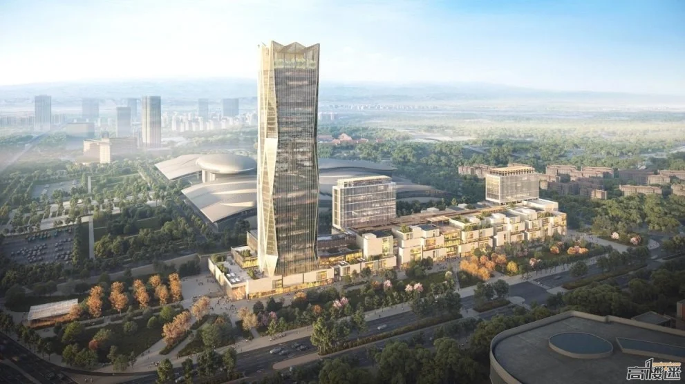 会展片区将增加一座超高建筑